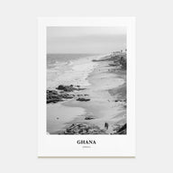 Ghana Portrait B&W No 1 Poster