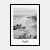 Ghana Portrait B&W No 1 Poster