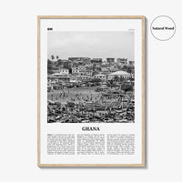 Ghana Print Black and White No 1, Ghana Wall Art, Ghana Poster, Ghana Photo, Ghana Wall Decor, Country Art Print, Accra, Africa