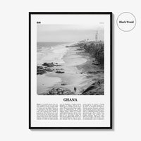 Ghana Print Black and White No 2, Ghana Wall Art, Ghana Poster, Ghana Photo, Ghana Wall Decor, Country Art Print, Accra, Africa