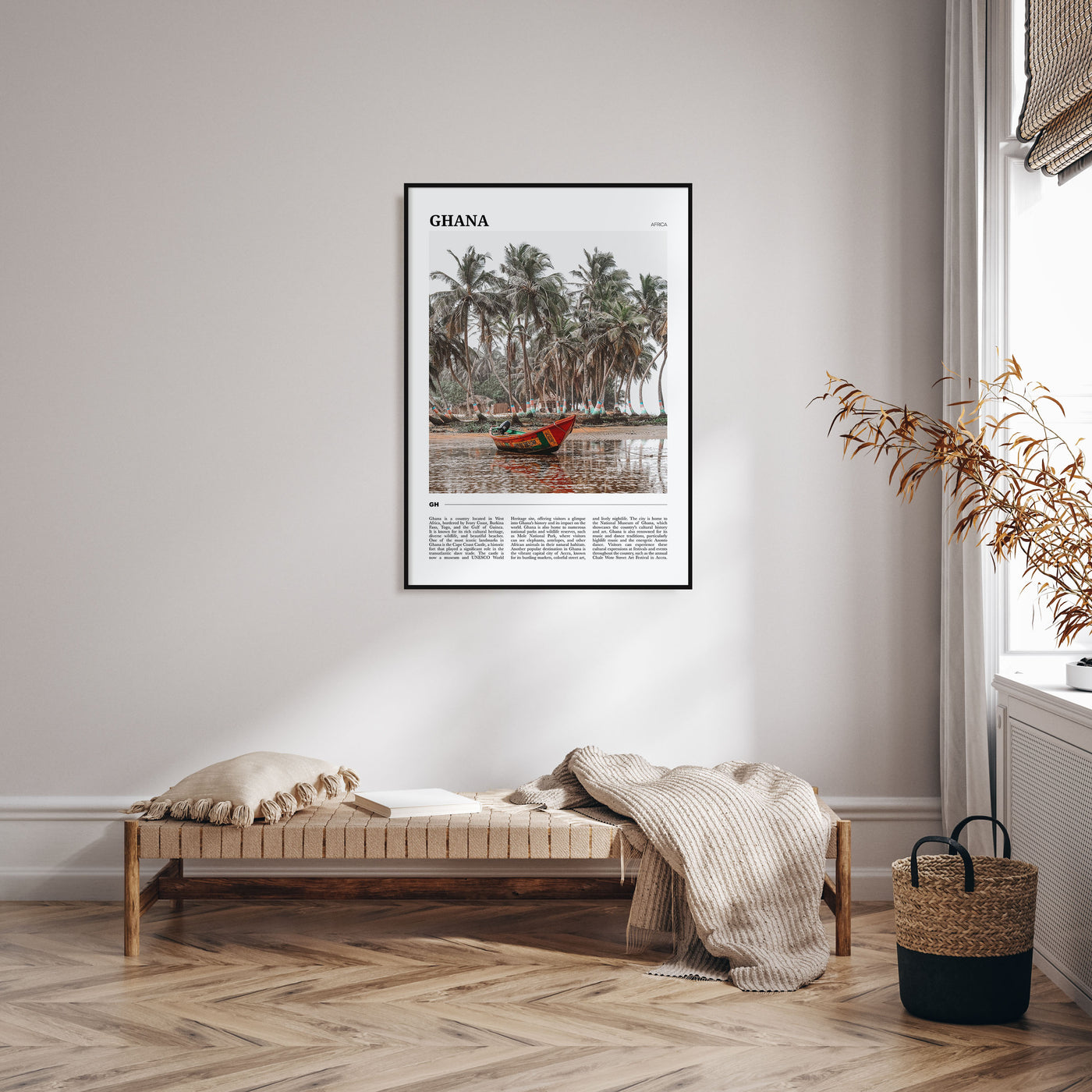 Ghana Travel Color No 1 Poster