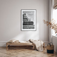Gibraltar Photo B&W Poster