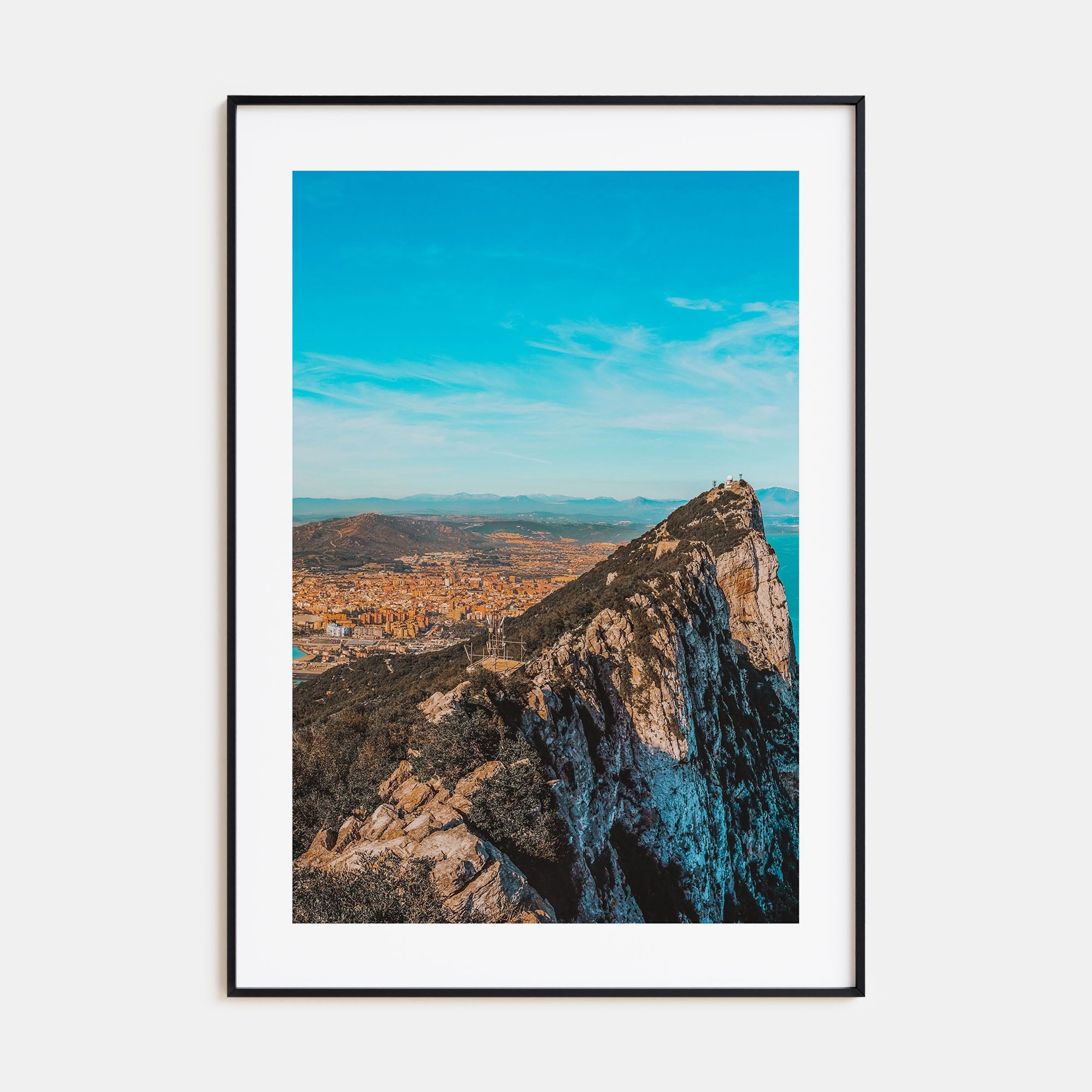 Gibraltar Photo Color Poster