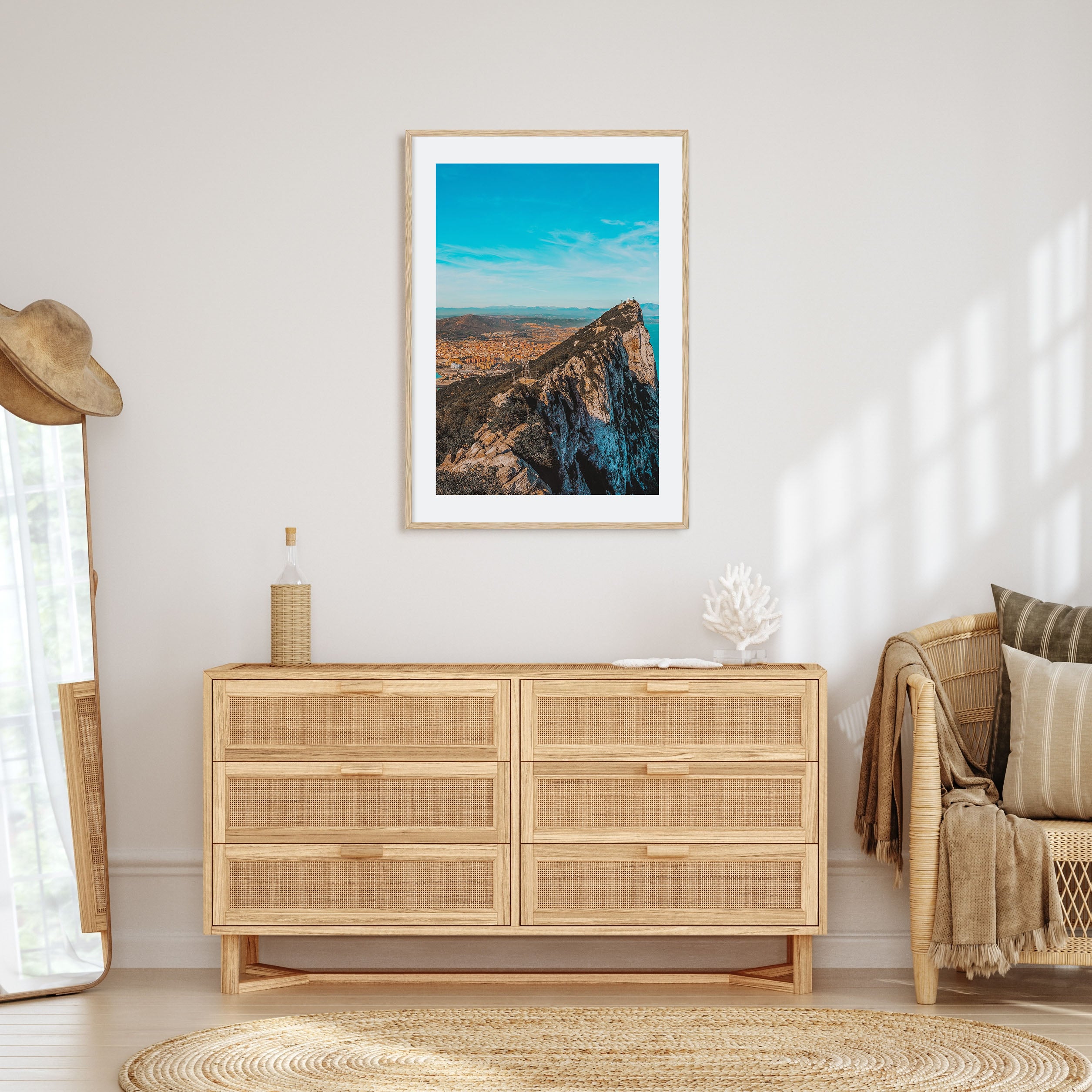 Gibraltar Photo Color Poster