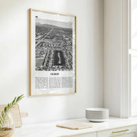 Gilbert Print Black and White, Gilbert Wall Art, Gilbert Poster, Gilbert Photo, Gilbert Wall Décor, Arizona, USA, United States