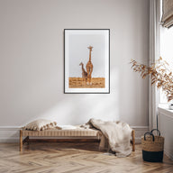 Giraffe Photo Color No 2 Poster