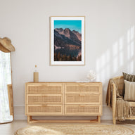 Glacier National Park Photo Color No 1 Poster