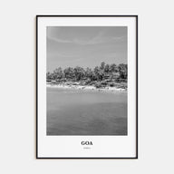 Goa Portrait B&W No 1 Poster