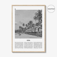 Goa Print Black and White No 1, Goa Wall Art, Goa Poster, Goa Photo, Goa Wall Décor, India, Konkan, Panaji