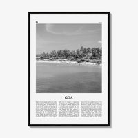 Goa Print Black and White No 2, Goa Wall Art, Goa Poster, Goa Photo, Goa Wall Décor, India, Konkan, Panaji