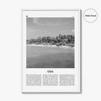 Goa Print Black and White No 2, Goa Wall Art, Goa Poster, Goa Photo, Goa Wall Décor, India, Konkan, Panaji