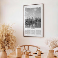 Goiania Print Black and White, Goiania Wall Art, Goiânia Poster, Goiânia Photo, Goiânia Wall Decor, Brazil, Brasil, South America