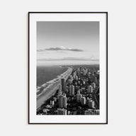 Gold Coast Photo B&W Poster