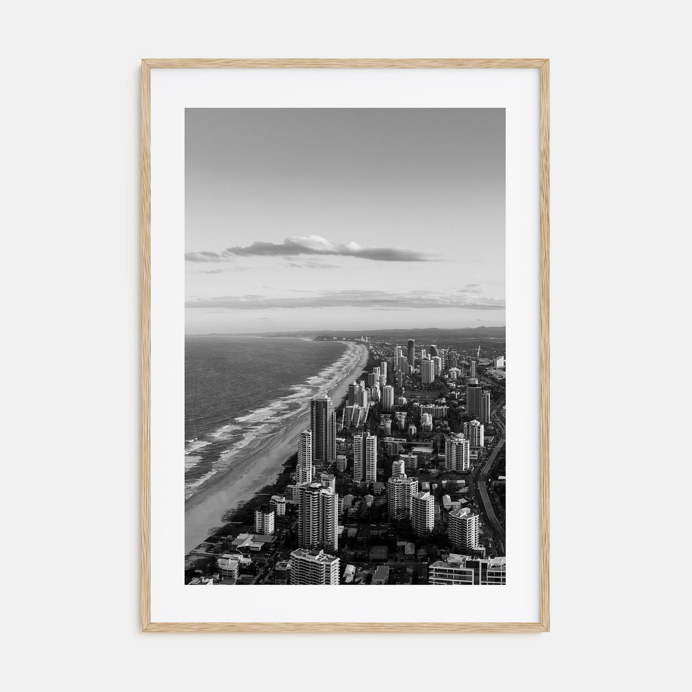 Gold Coast Photo B&W Poster
