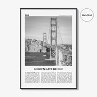 Golden Gate Bridge Print Black and White, Golden Gate Bridge Wall Art, Golden Gate Bridge Poster, Golden Gate Bridge Photo, San Francisco