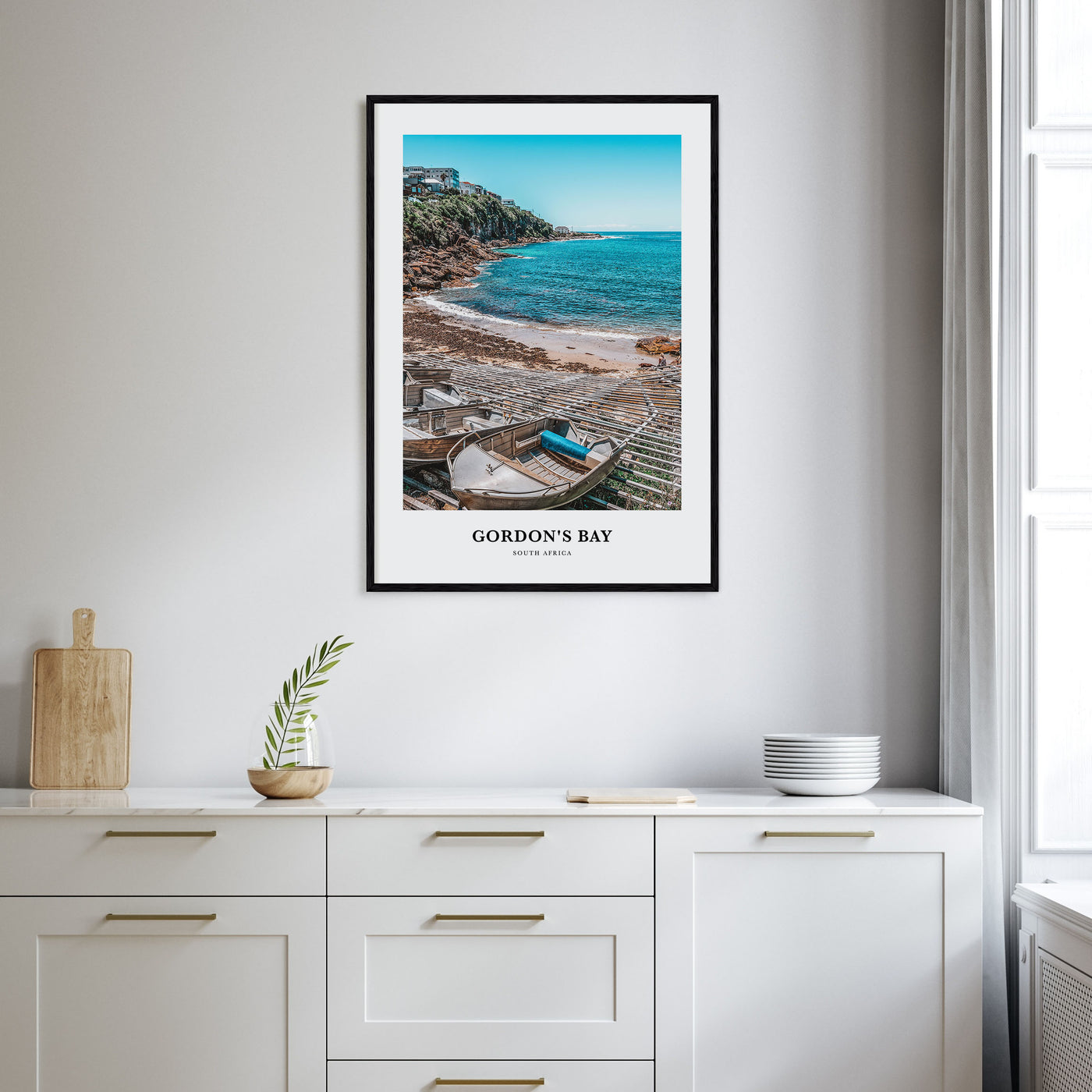 Gordon's Bay Portrait Color Poster