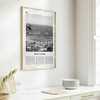 Gran Canaria Print Black and White, Gran Canaria Wall Art, Gran Canaria Poster, Gran Canaria Photo, Canary Islands, Spain, Canarias, Europe