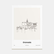 Granada Drawn Poster