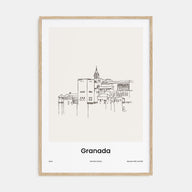 Granada Drawn Poster
