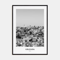 Granada Portrait B&W Poster