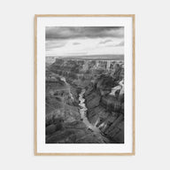 Grand Canyon Photo B&W Poster