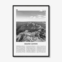 Grand Canyon Print Black and White, Grand Canyon Wall Art, Grand Canyon Poster, Grand Canyon Photo, Arizona, USA United States North America