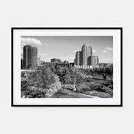 Grand Rapids Landscape B&W Poster