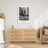 Grand Rapids Portrait B&W No 2 Poster