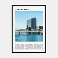 Grand Rapids Travel Color Poster