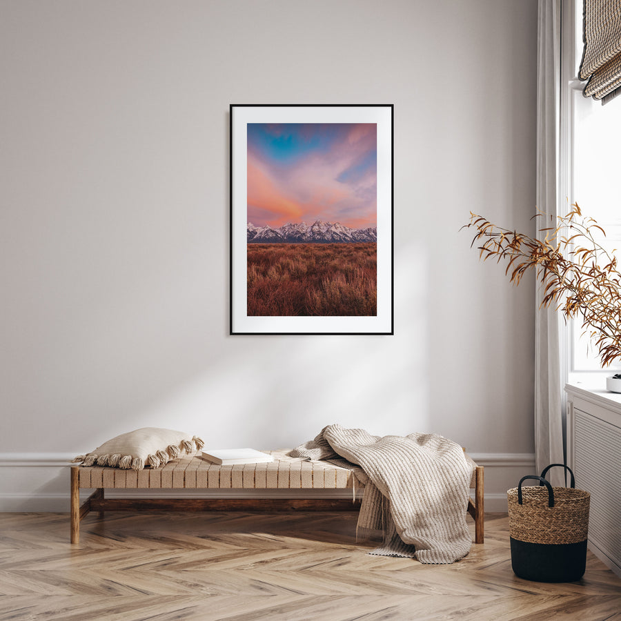 Grand Teton National Park Photo Color No 2 Poster