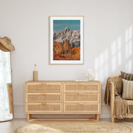 Grand Teton National Park Photo Color No 3 Poster
