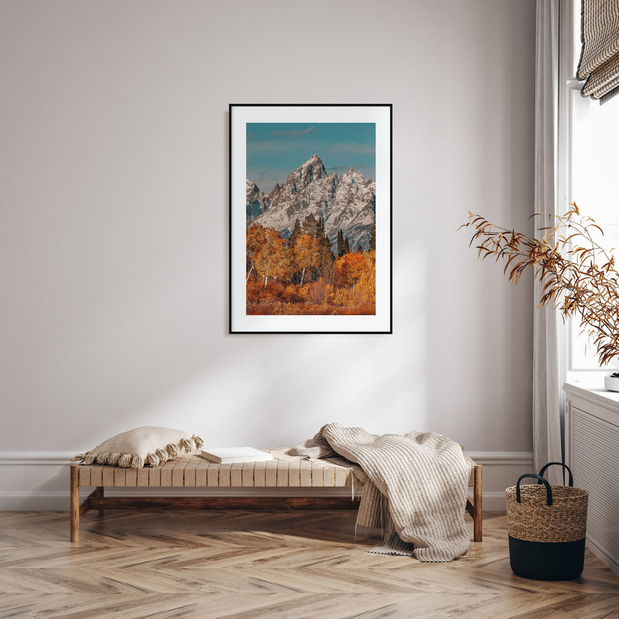 Grand Teton National Park Photo Color No 3 Poster