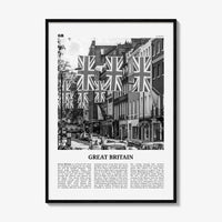 Great Britain Print Black and White, Great Britain Wall Art, Great Britain Poster, Great Britain Photo, Great Britain Wall Décor