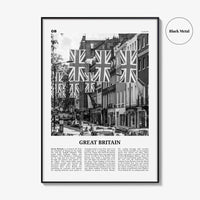 Great Britain Print Black and White, Great Britain Wall Art, Great Britain Poster, Great Britain Photo, Great Britain Wall Décor