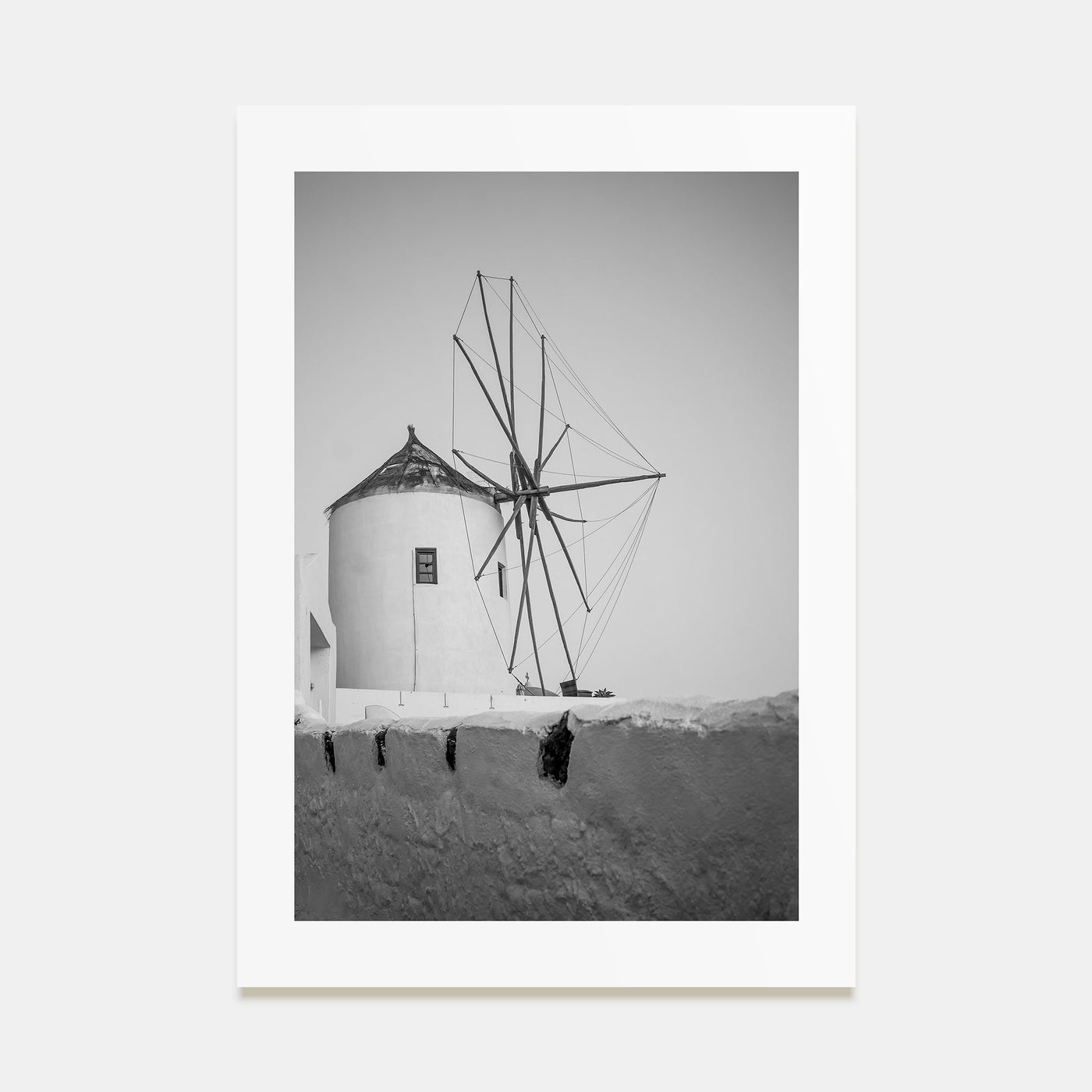 Greece Photo B&W No 1 Poster
