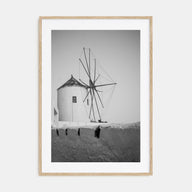 Greece Photo B&W No 1 Poster