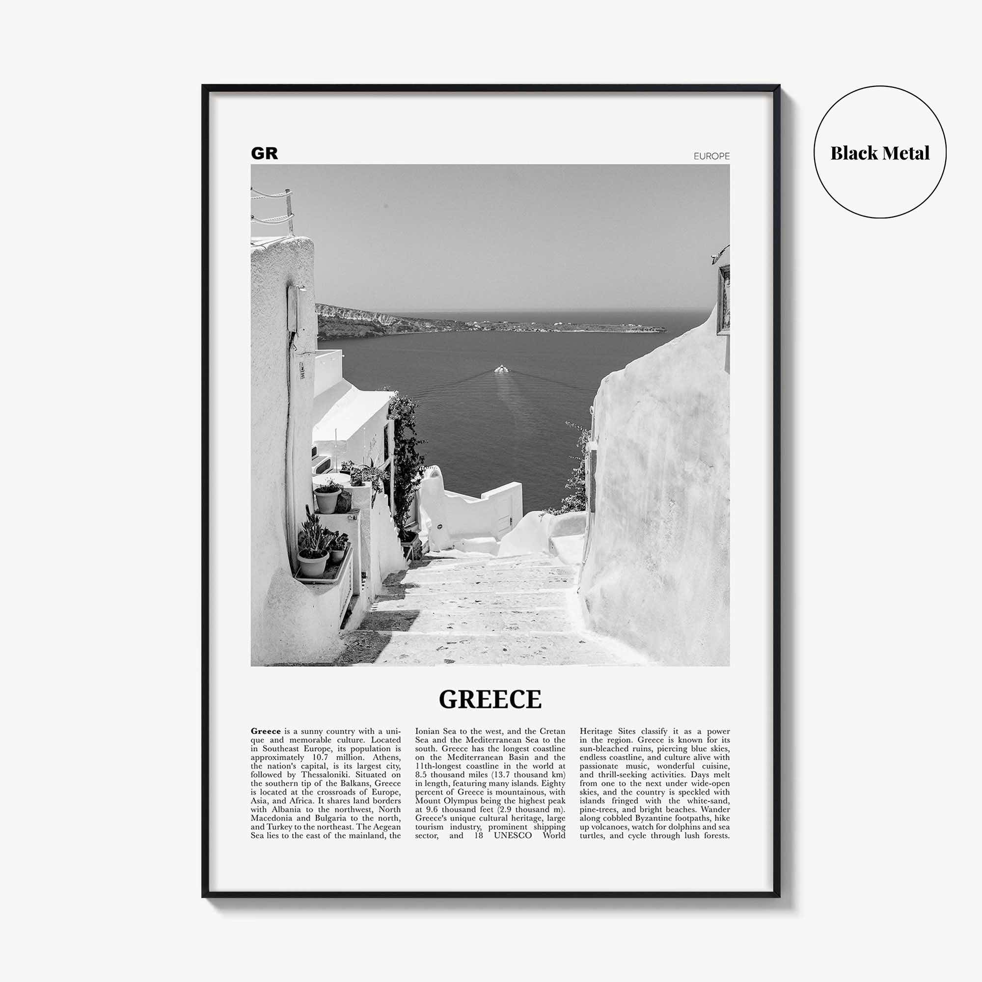 Greece Print Black and White No 2, Greece Wall Art, Greece Poster, Greece Photo, Greece Wall Decor, Ελλάδα, Greek, Hellas, Athens, Europe