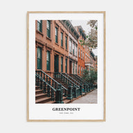 Greenpoint Portrait Color Poster