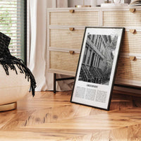 Greenpoint Print Black and White, Greenpoint Wall Art, Greenpoint Poster, Greenpoint Photo, Greenpoint Wall Décor, Brooklyn, New York, USA