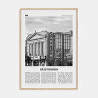 Greensboro Travel B&W No 2 Poster