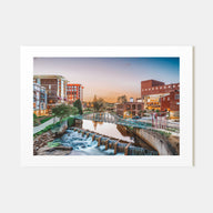 Greenville Landscape Color Poster