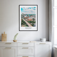 Greenville Portrait Color No 1 Poster