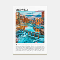 Greenville Travel Color No 1 Poster
