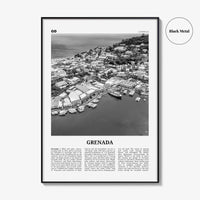 Grenada Print Black and White, Grenada Wall Art, Grenada Poster, Grenada Photo, Grenada Decor, Gwenad, West Indies, Saint Vincent, Caribbean