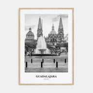 Guadalajara Portrait B&W No 1 Poster