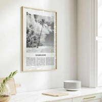 Guadeloupe Print Black and White, Guadeloupe Wall Art, Guadeloupe Poster, Guadeloupe Photo, Guadeloupe Wall Decor, Gwadloup, Caribbean