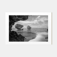 Guam Landscape B&W Poster