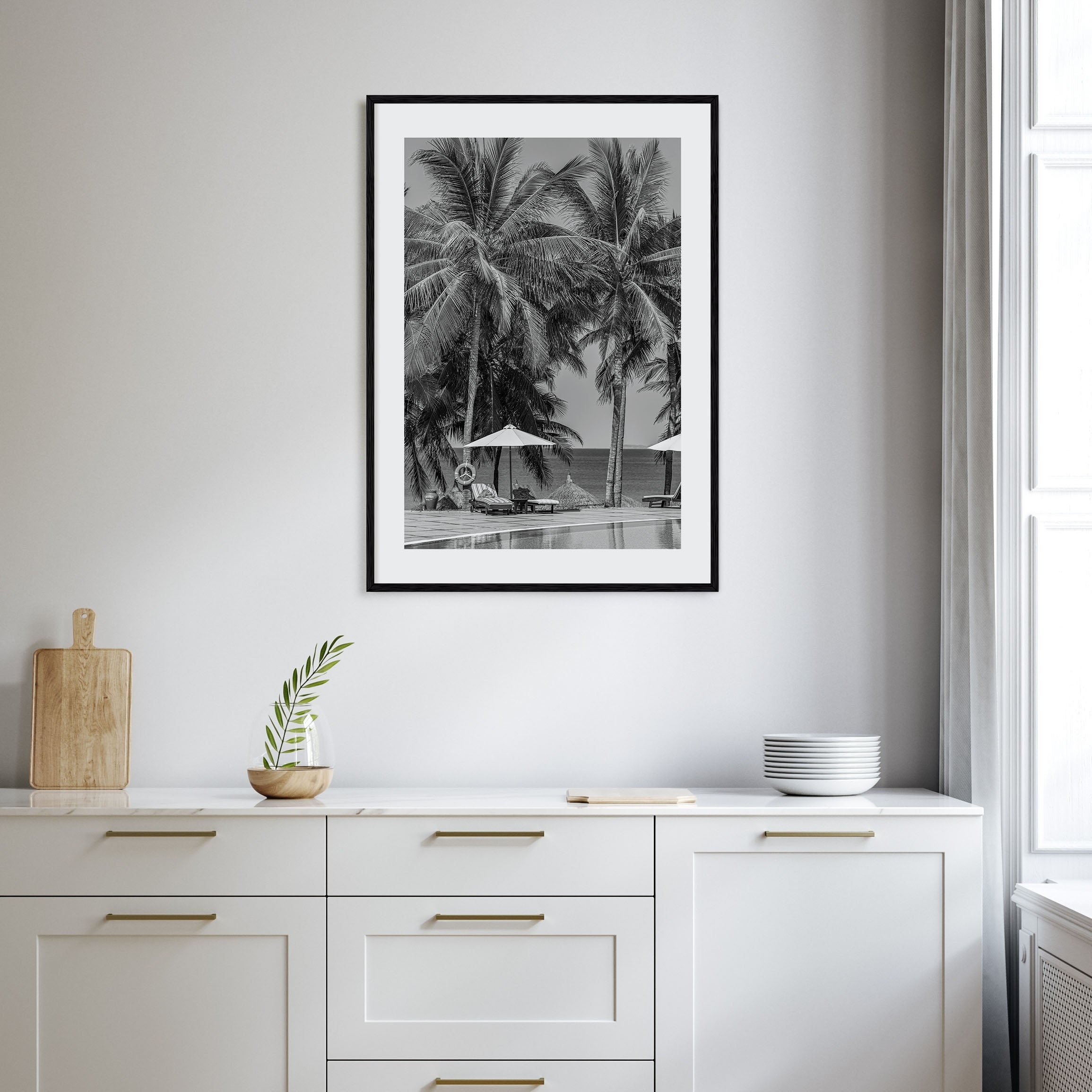 Guam Photo B&W No 2 Poster