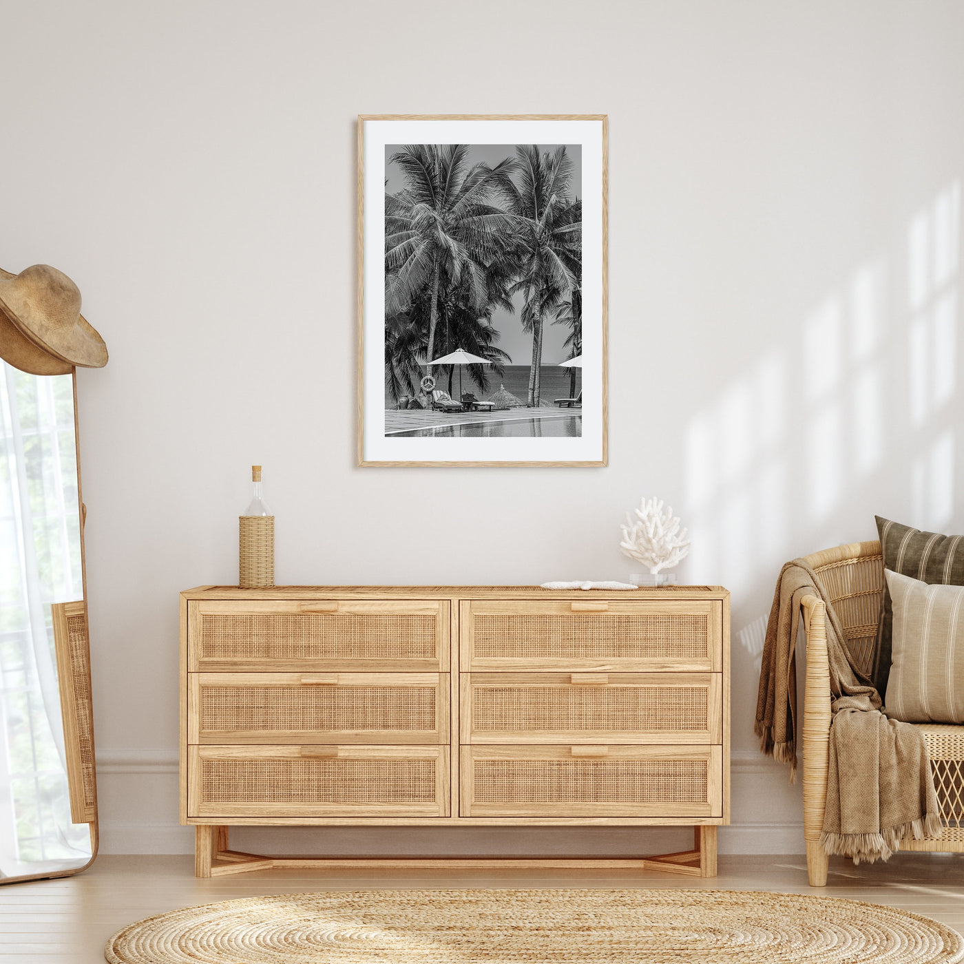 Guam Photo B&W No 2 Poster