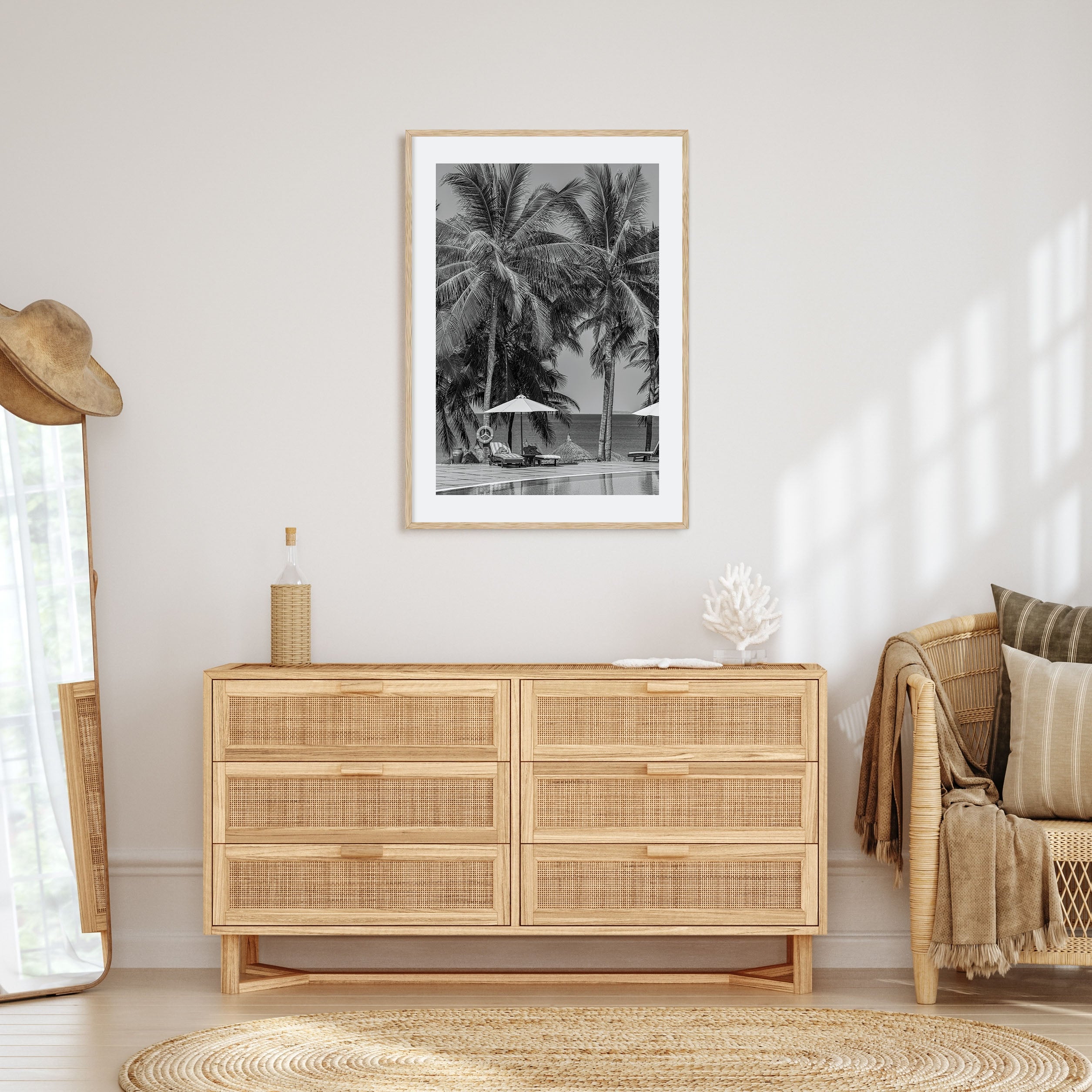 Guam Photo B&W No 2 Poster